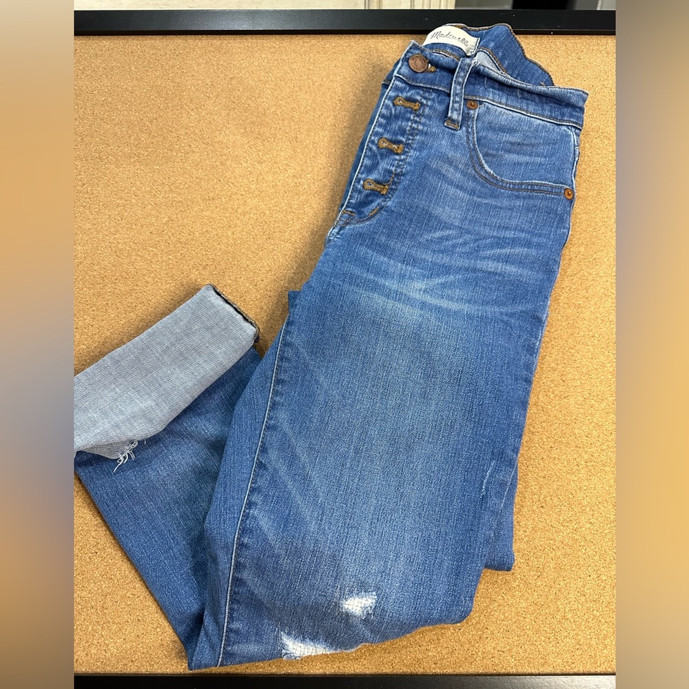 Madewell Cali Demi Boot Jeans Sz 25